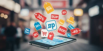 Best Daily Deal Apps 2025: Maximize Your Savings Smartphone displaying multiple daily deal apps with discount tags, symbolizing savings