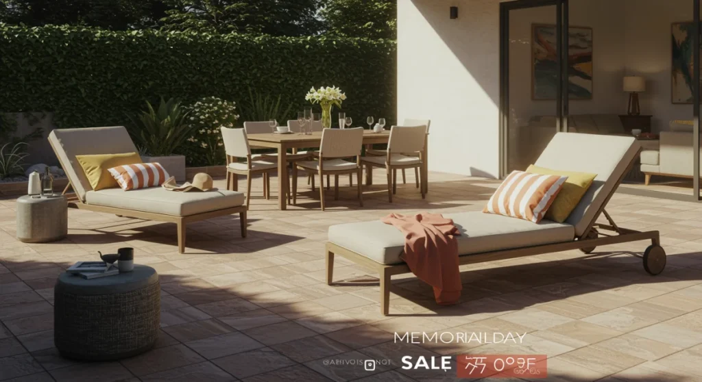 Memorial Day Sales 2025: Outdoor Furniture Discounts up to 35%