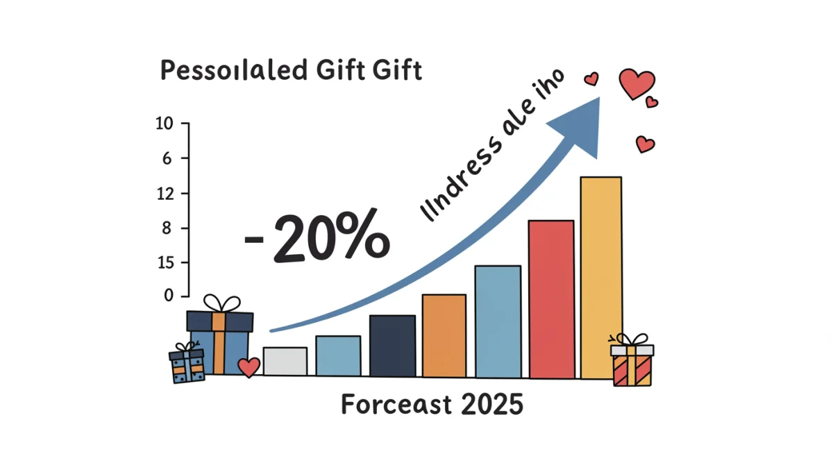 Projected 20% growth in personalized gift sales for Mother's Day 2025
